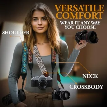 Art Tribute Camera Strap - DSLR, Mirrorless & Binoculars