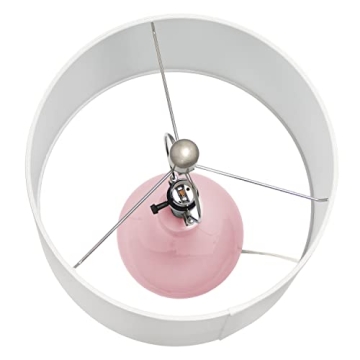 Elegant Rose Pink Teardrop Table Lamp for Stylish Spaces