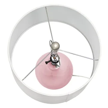 Elegant Rose Pink Teardrop Table Lamp for Stylish Spaces