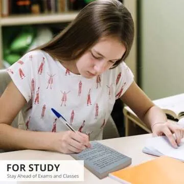 Lined Sticky Notes - Boho Color, Set of 8 Pads, 4x6