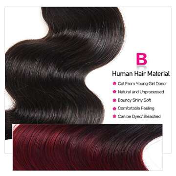 Brazilian Virgin Body Wave Hair Bundles for Luxurious Styles