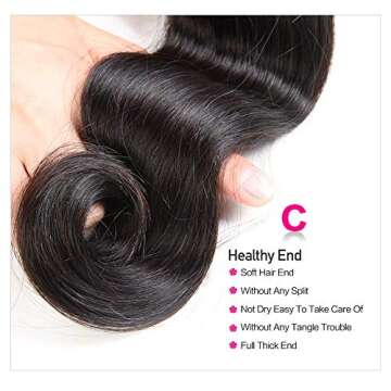 Brazilian Virgin Body Wave Hair Bundles for Luxurious Styles
