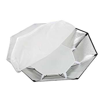 Godox Top Octagon Softbox 47 Inch / 120cm Octagon Softbox Photography Light Diffuser and Modifier with Bowens Speedring Mount for Monolight Photo Studio Strobe Lighting