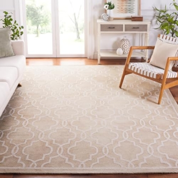 Premium Handmade Dip Dye Area Rug for Elegant Living Space