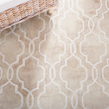 Premium Handmade Dip Dye Area Rug for Elegant Living Space