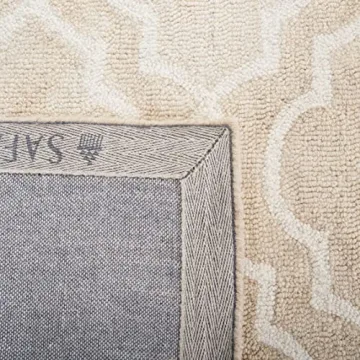 Premium Handmade Dip Dye Area Rug for Elegant Living Space