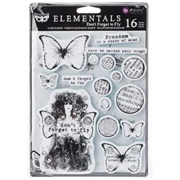 Prima Marketing Cling Stamp for Creative Projects