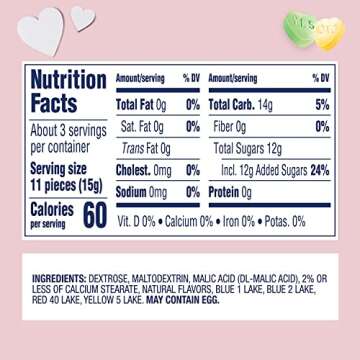 SweeTARTS Conversation Hearts Valentine’s Day Candy | Sweet and Sour Candy Individual Candy Boxes for Classroom Exchange, 1.5oz (Pack of 27)