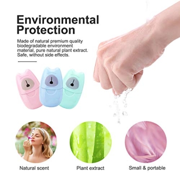 Portable Disposable Soap Sheets for Travel Hygiene