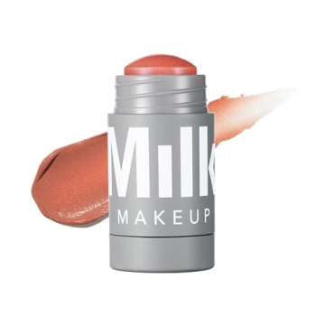 Milk Makeup Lip + Cheek, Smirk (Dusty Rose with Shimmer) - 0.21 fl oz - Cream Blush & Lip Color - Bu...