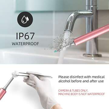 Bebird M9 Wireless Ear Wax Removal Tool with Camera Accessory