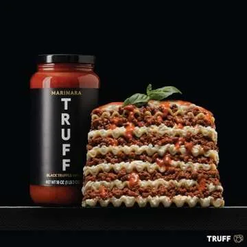 TRUFF Pasta Sauce Bundle, Black Truffle Marinara and Spicy Marinara