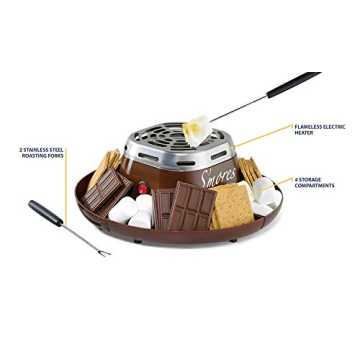 Nostalgia Electric S'mores Maker for Family Fun