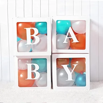 Buy Baby Shower Block Boxes - Reusable and Elegant