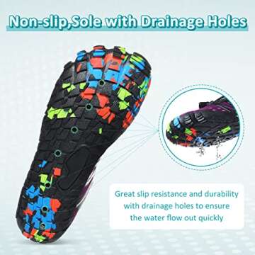 Ziitop Water Shoes - Quick Dry, Lightweight, Versatile Footwear