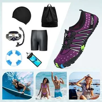 Ziitop Water Shoes - Quick Dry, Lightweight, Versatile Footwear