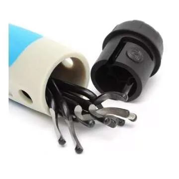 Noga NG8150 Heavy Duty Deburr Tool with 10 Blades