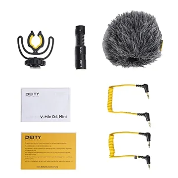 Deity V-Mic D4 Mini Microphone with 20mph Wind Rating