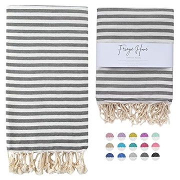Fringe Home Turkish Towel - Stylish Cotton Beach Towel