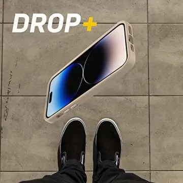 OtterBox iPhone 14 Pro Max (ONLY) Symmetry Series+ Case - Dont Even CHAI (Brown), Ultra-Sleek, Snaps to MagSafe, Raised Edges Protect Camera & Screen