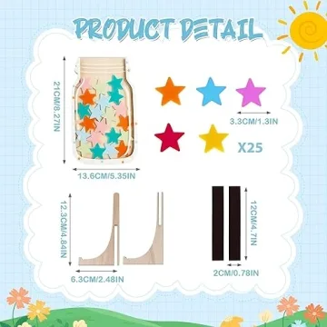 Magnetic Reward Jar for Kids - Behavior Management Tool