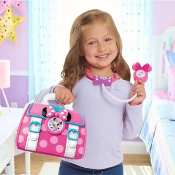 Minnie Mouse Doctor Bag Set, Perfect Kids Toy for Ages 3 Up