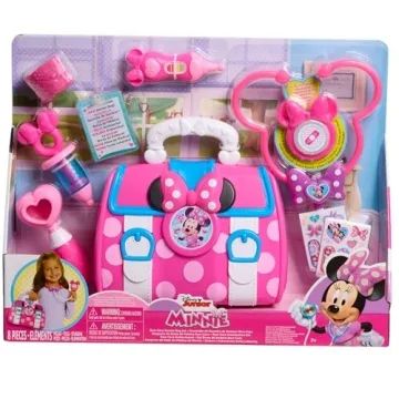 Minnie Mouse Doctor Bag Set, Perfect Kids Toy for Ages 3 Up