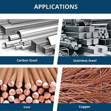 Benchmark Abrasives Grinder Cut Off Wheels 4 1/2 Inch for Pipeline Cutting - Thin Type 1 Angle Grinder Cutting Disc for Metal, Steel - with 7/8" Arbor Hole, Grinder Cutting Wheel - 25 Pack