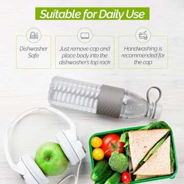 Copco Hydra Tritan Water Bottle - 20 oz Lightweight & Durable