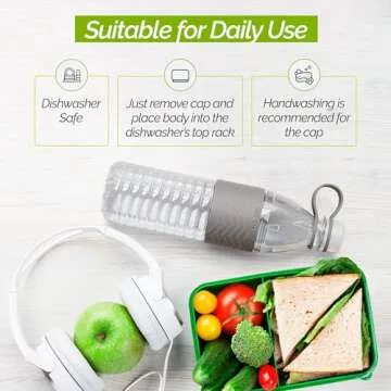 Copco Hydra Tritan Water Bottle - 20 oz Lightweight & Durable