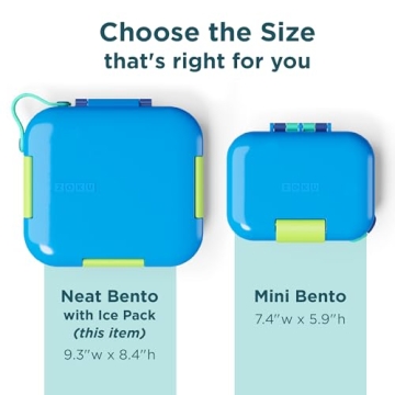 ZOKU Bento Box for Kids - Leakproof Lunch Companion