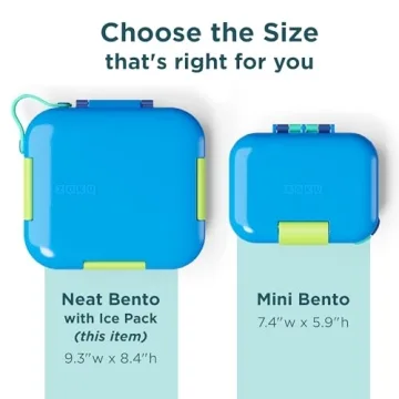 ZOKU Bento Box for Kids - Leakproof Lunch Companion