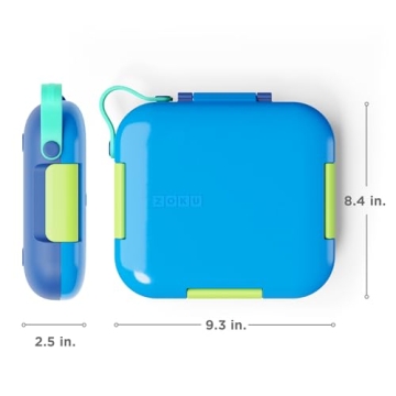 ZOKU Bento Box for Kids - Leakproof Lunch Companion