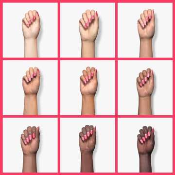 AIMEILI Neon Pink Gel Nail Polish - 28 Days of Vibrant Shine