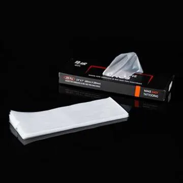 EZ Tattoo Machine Covers - 200pcs Disposable Plastic Sleeves for Tattoos