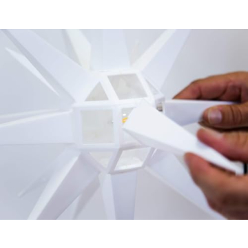 Elf Logic LED Moravian Star Tabletop Christmas Light