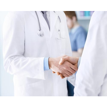 Professional White Lab Coat for Men by NY Threads