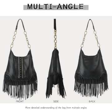 Emprier Fringe Hobo Handbags for Trendy Women