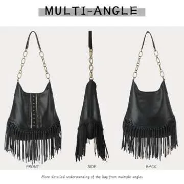 Emprier Fringe Hobo Handbags for Trendy Women