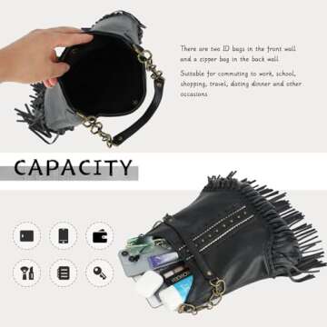 Emprier Fringe Hobo Handbags for Trendy Women