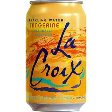 LaCroix Sparkling Water Tangerine - Zero Calories & Flavorful