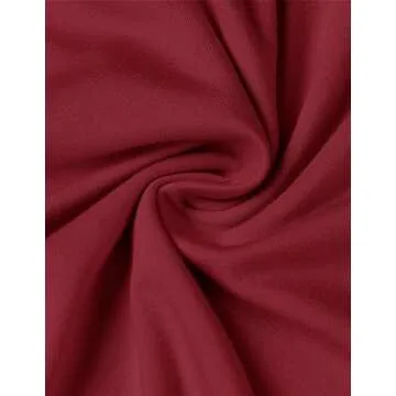 ZESICA Women's Spring Long Sleeve Bodycon Maxi Dresses Sexy Ruched Crew Neck Slim Fit Cocktail Party Dress,Wine,X-Large