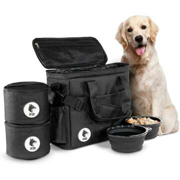 Dog Travel Bag & Accessories for Adventures