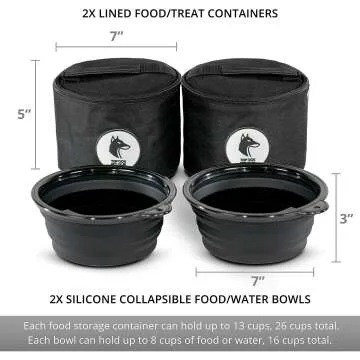 Dog Travel Bag & Accessories for Adventures