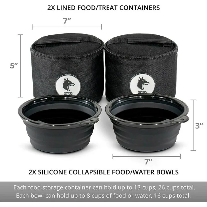 Dog Travel Bag & Accessories for Adventures