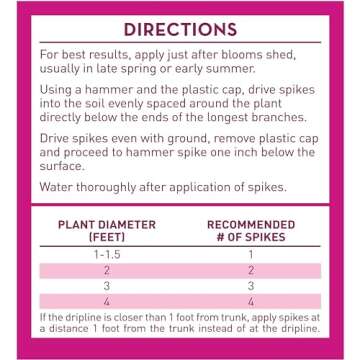 Jobe’s Organic Fertilizer Spikes for Acid-Loving Plants - 10 Count