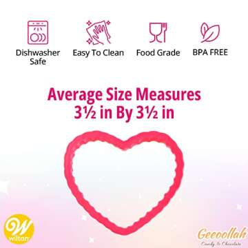 Wilton Cookie Cutters, Alphabet, Numbers, and Holiday 101-Piece Set Dough Cutters, Perfect Size Cookie Cutters for Baking