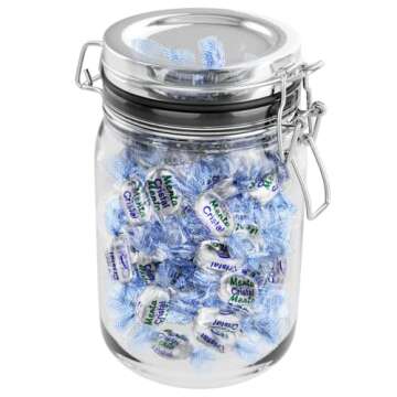 Cambie - Arcor Crystal Mints Hard Candy, Individually Wrapped Sweet, Cool & Refreshing Crystal Mint Candy, Perfect for Parties & Events, Packaged in a Resealable Pouch - 2 lbs