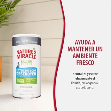 Nature's Miracle Cat Litter Odor Destroyer Powder 20 oz