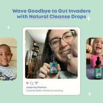 JoySpring Kids' Liquid Cleanse Enhances Digestive Health